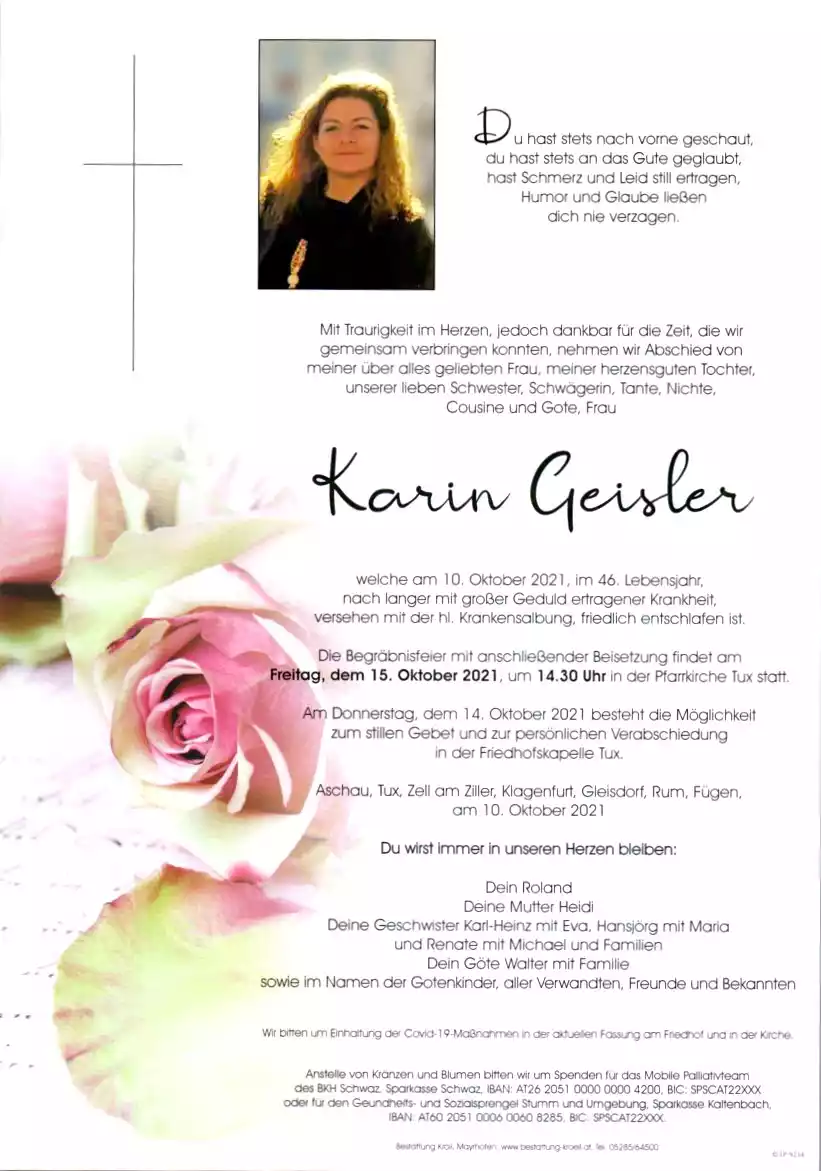 Parte von Karin Geisler